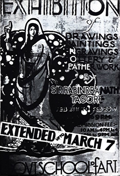 Poster Design for the Exhibition of Rabindranath Tagore. Poster Design for the Exhibition of Rabindranath Tagore. By-Satish Chandra Sinha and his pupils